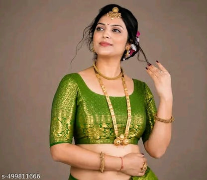 Banarasi Silk Embellished Saree for Women