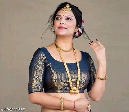 Banarasi Silk Embellished Saree for Women